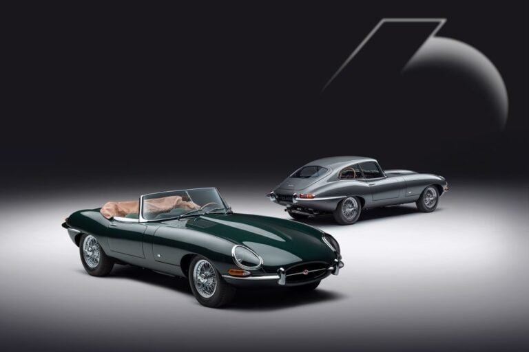Kult klassiker firas med 60-årsjubileumsbil – Jaguar E-Type ” 60th Anniversary Edition ”