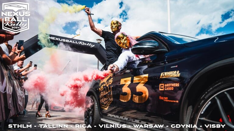 Nexus Ball Rally 2023 – En internationell folkfest med känslan av street-racing mitt i Stockholm – Succén fortsätter 2024…