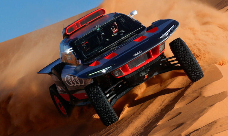 Audi RS Q e-tron i Rally Dakar – Elektrisk Innovation i Extrem Terräng!