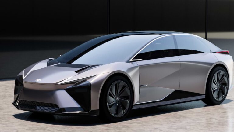Lexus Concept LF-ZC – Framtidens Förebild för Elektrifierat Lyx!