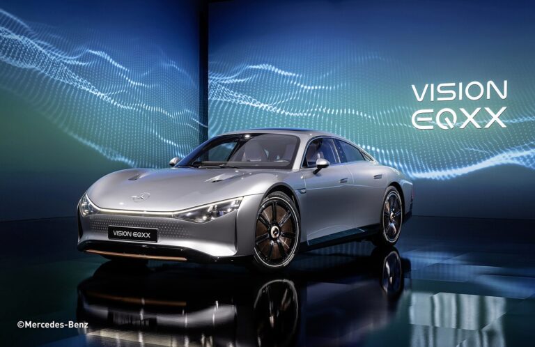På Väg Mot Framtidens Energi – En Närmare Titt på Mercedes-Benz Vision EQXX!