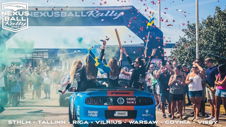 Nexusball Rally Stockholm 2024 – En Explosion av Fart och Fest för alla Gasglada!