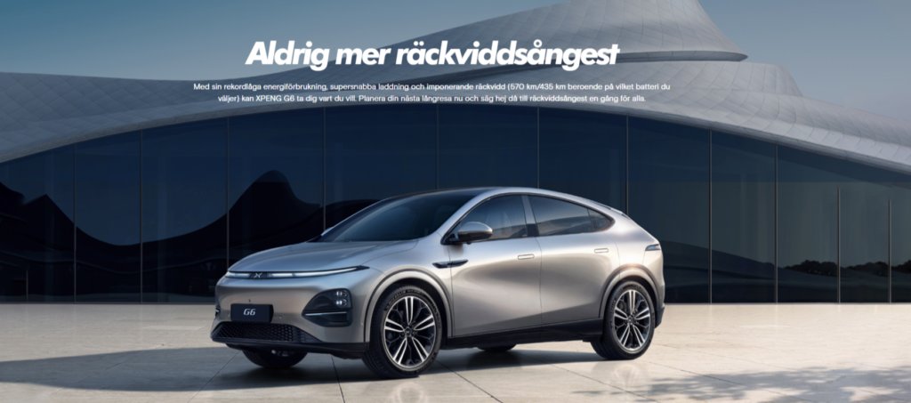 XPENG G6 – Kinas teknologiska Triumf på Elbilsmarknaden!