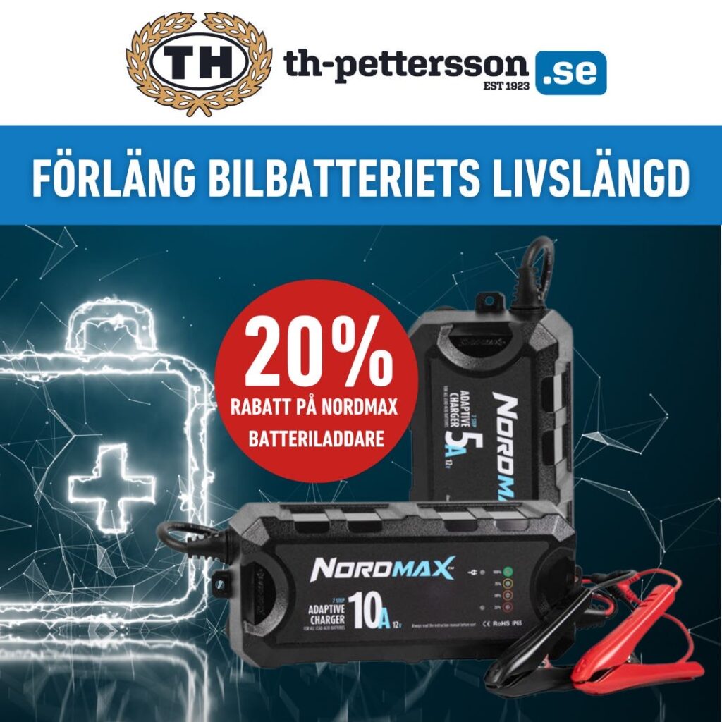 Så här underhåller du ditt batteri för maximal livslängd med tips ifrån TH-Pettersson!