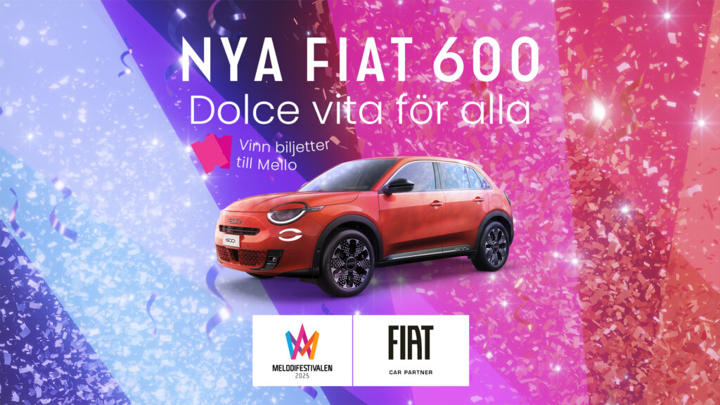 Italiensk elegans möter svensk Musikglädje: Fiat 600 Electric och Hybrid från 329.900 kr!