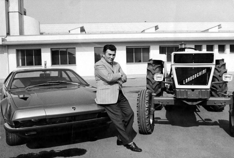 Vintagefeber med Peder: Reportage Nr 5 ur Porträtt-Serien – En Historisk Resa Genom Automobilens Framfart – Mannen Myten & Legenden bakom Lamborghini – Ferruccio Lamborghini