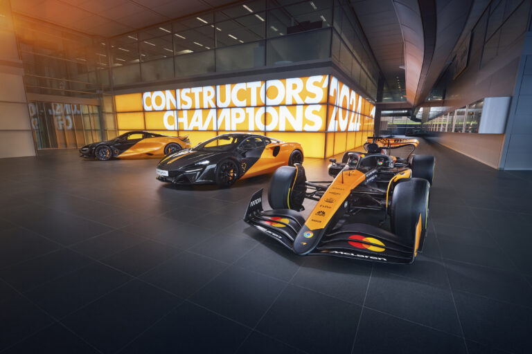 Ultra-exklusiva MCL38 Firander av Edition Artura och 750S som hyllar McLarens nionde Konstruktörstitel i Formel 1