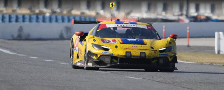 Ferrari kämpar i motvind under 24 Hours of Daytona – Sjätteplats för DragonSpeed och dramatik för AF Corse