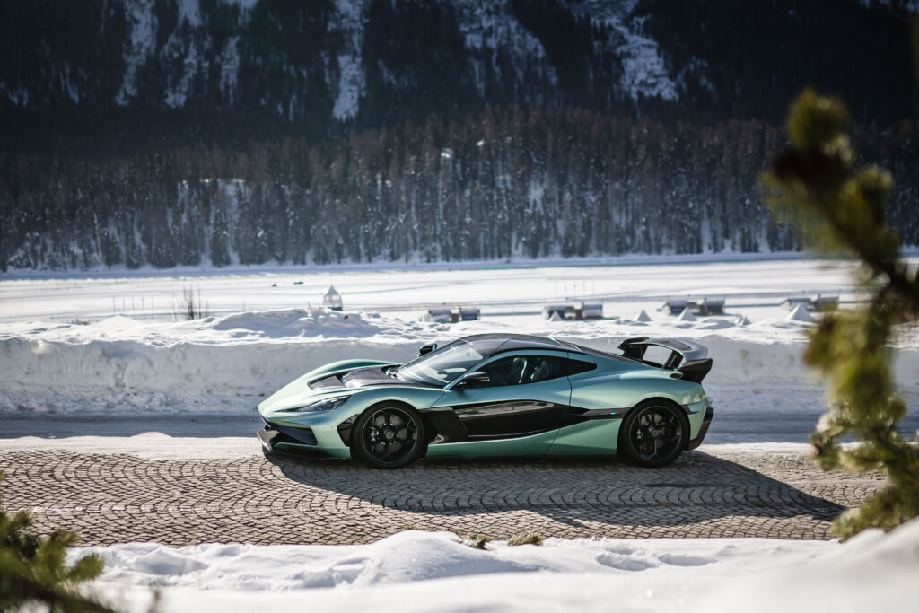 Rimac debuterar på The I.C.E. St. Moritz: En uppvisning av framtidens Hyperbilar